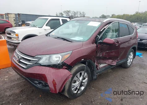 2014 Honda Cr-V Ex-L from USA, damaged, VIN 5J6RM3H76EL012796